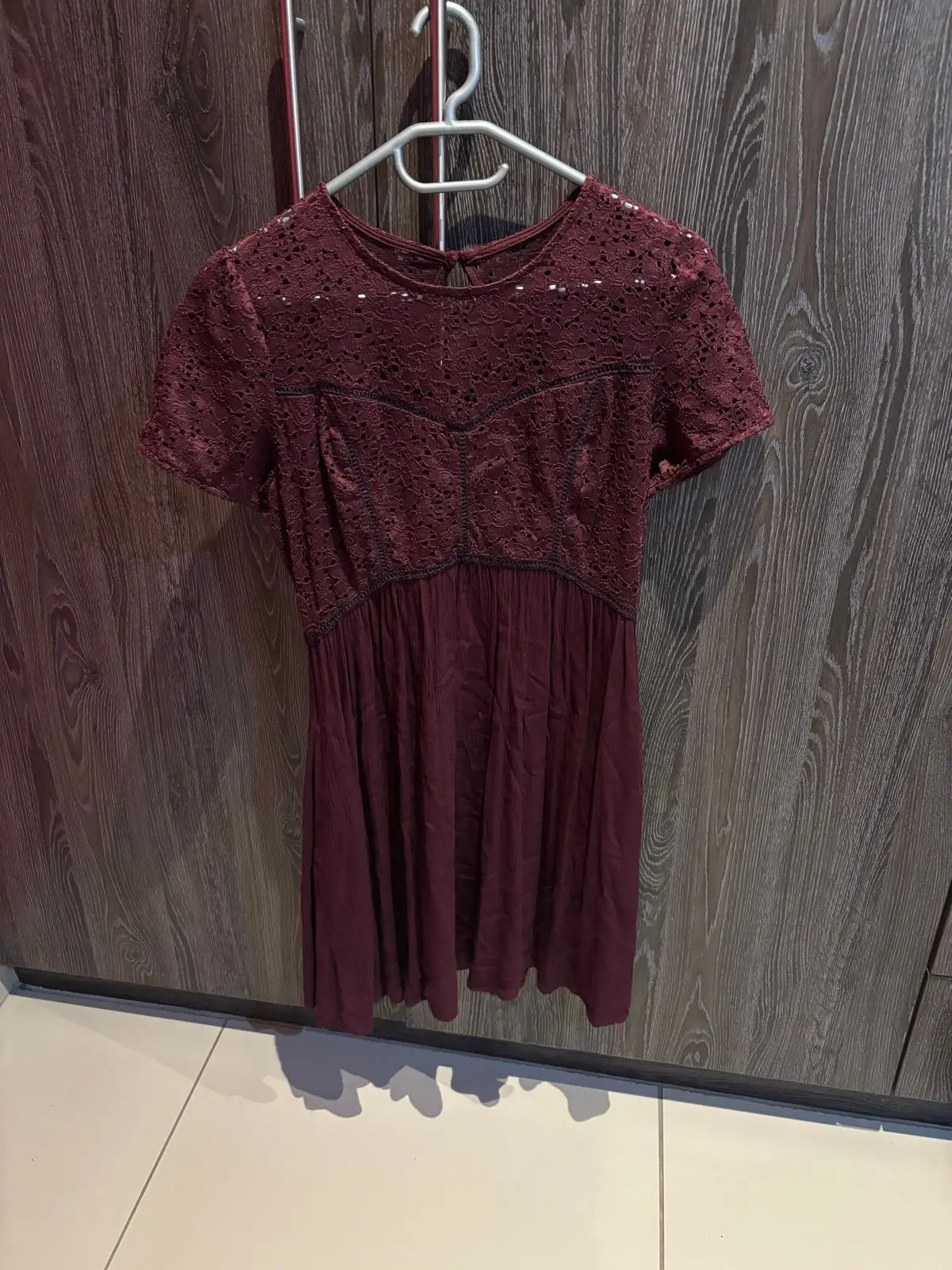 Maroon Dress