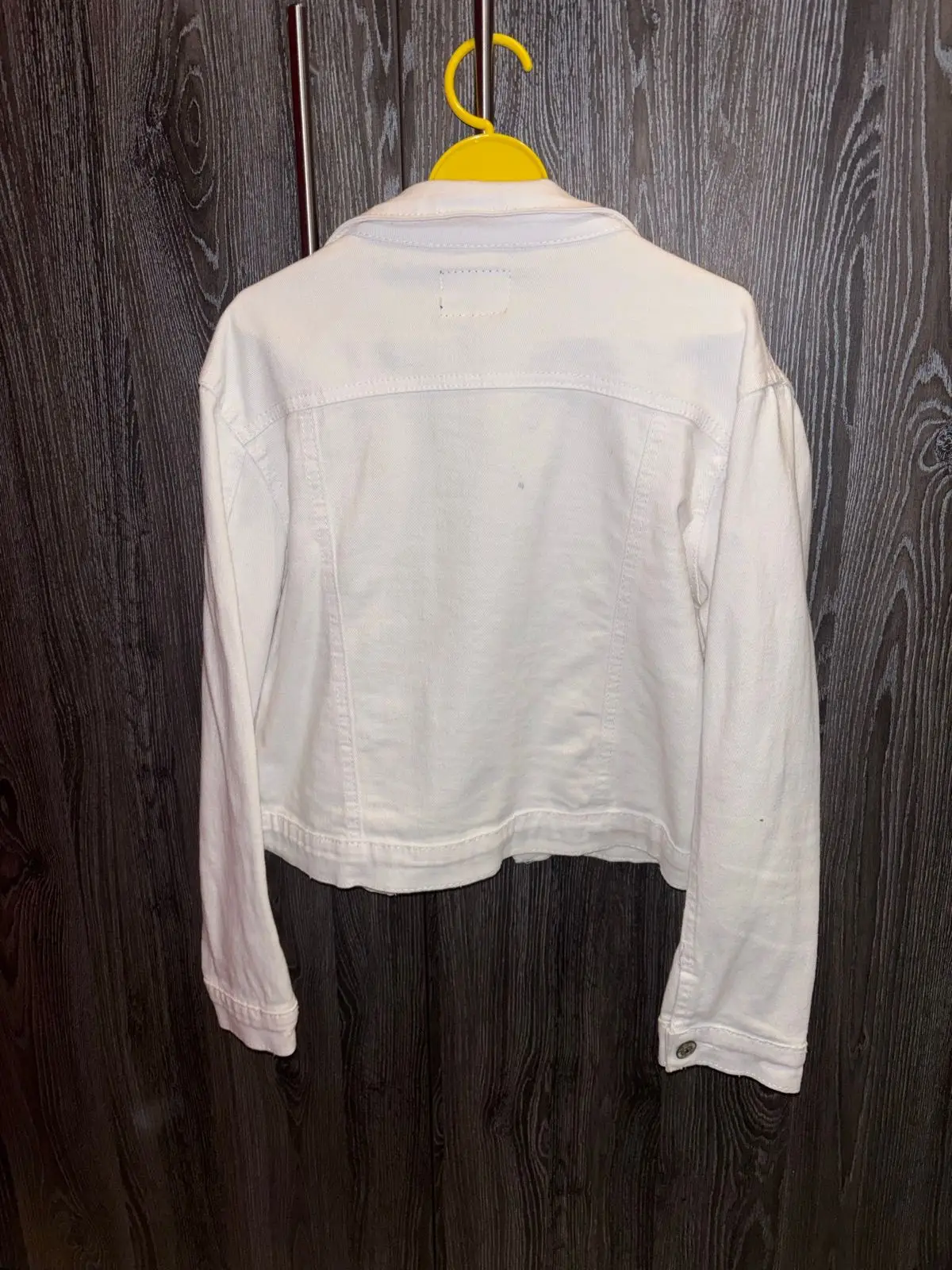 RT Girls White Denim Jacket