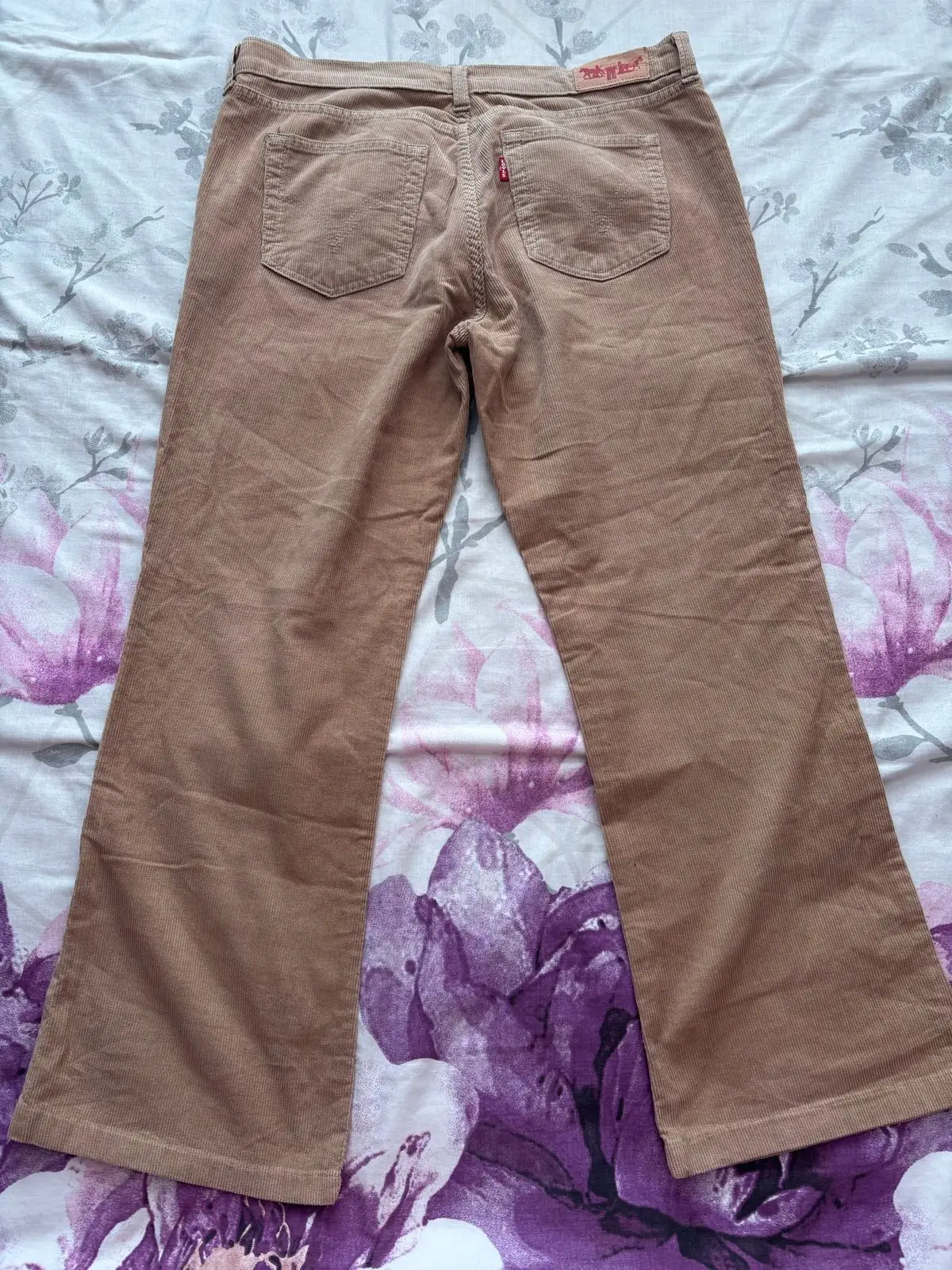Levi's Brown Corduroy Wide Leg Pants