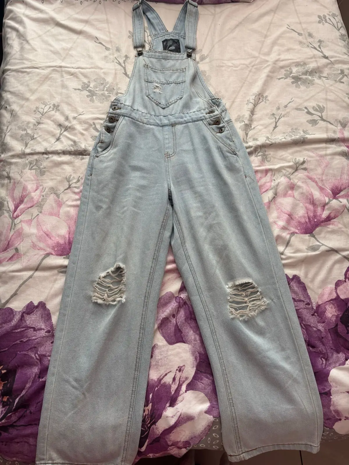 Ackermans Light Blue Denim Overalls
