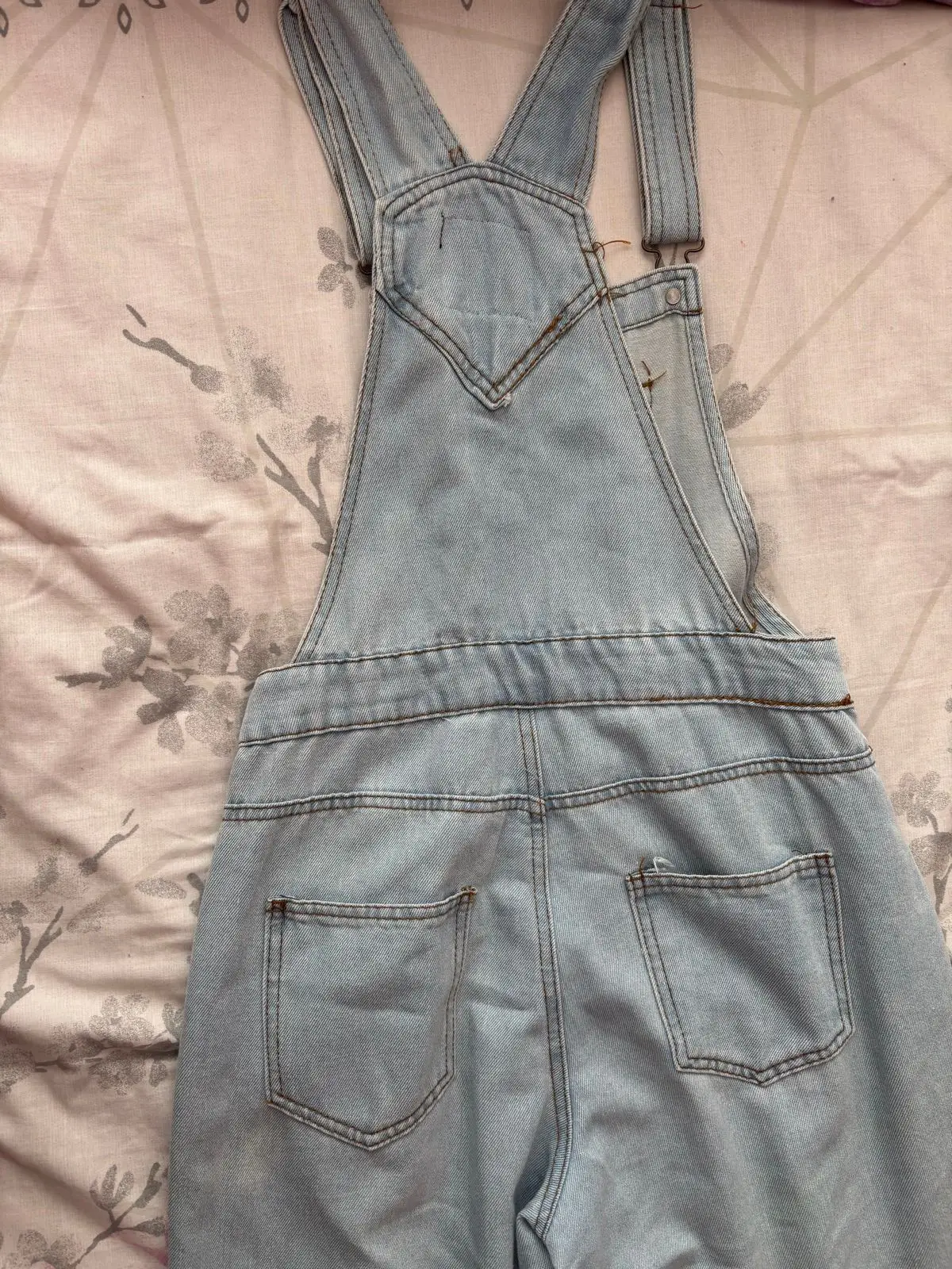 Ackermans Light Blue Denim Overalls