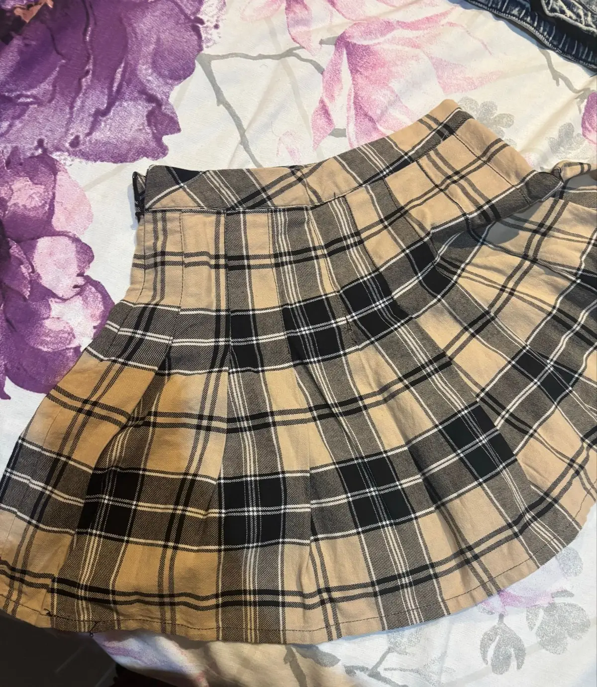 Factorie Plaid Skirt
