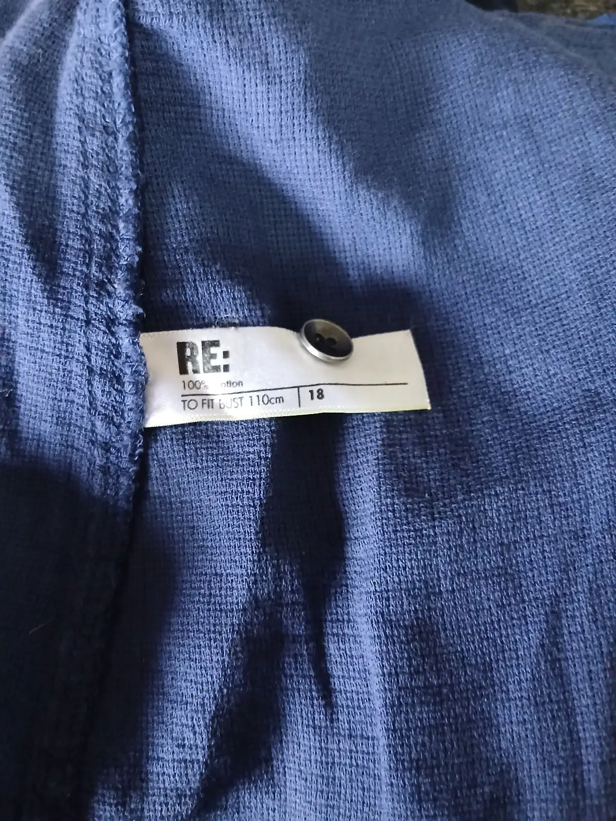 Woolworths Blue Long-Sleeve Button-Up Shirt