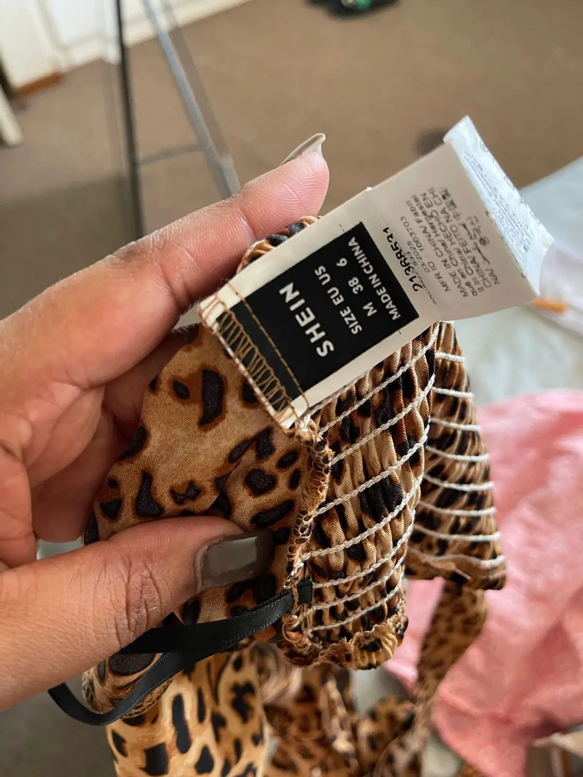Leopard Print Crop Top