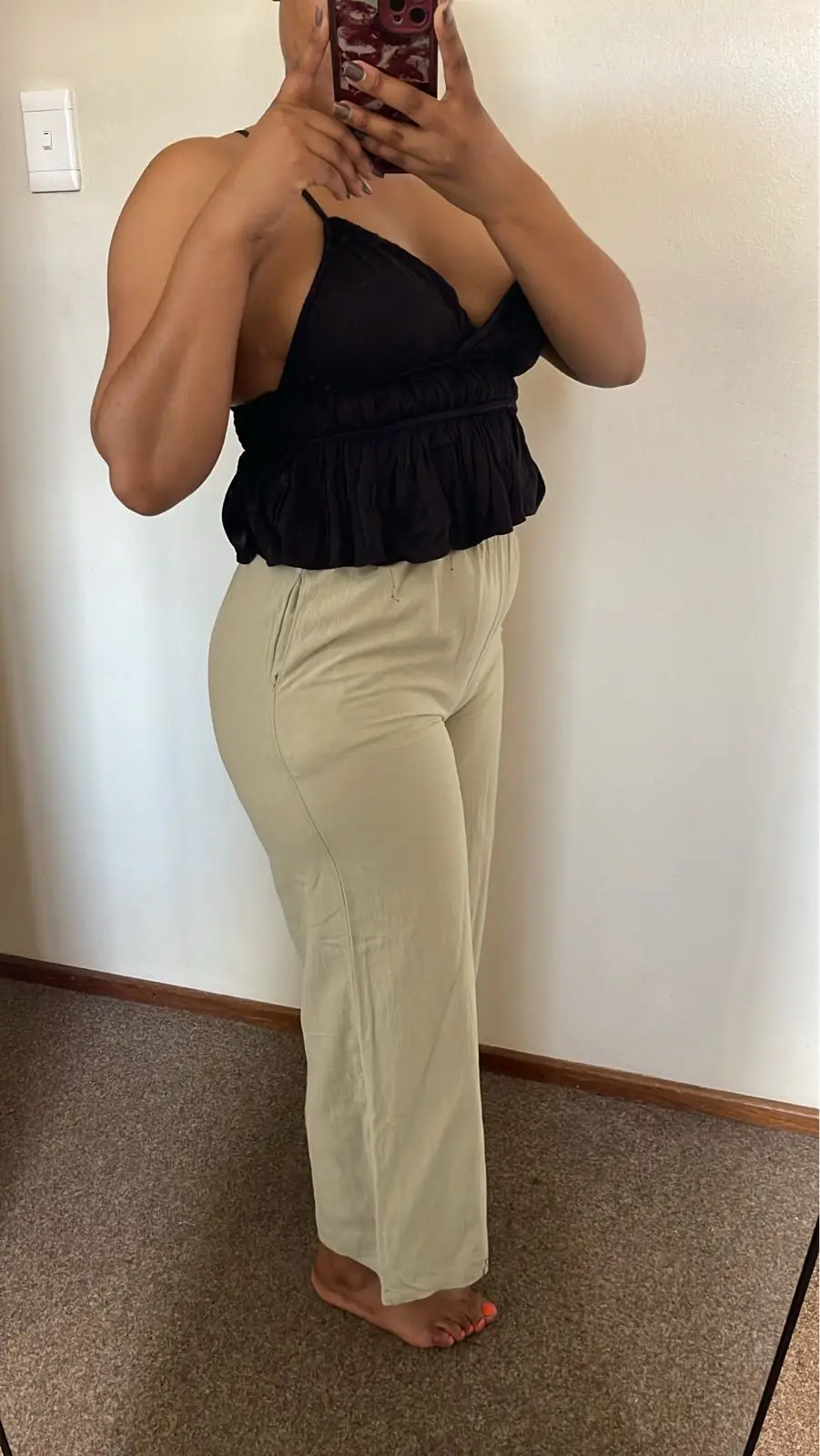 Light Green Pants