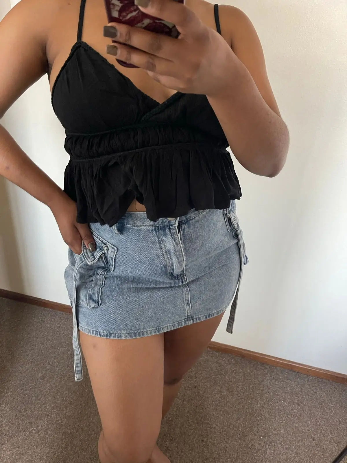 Black Shein Top
