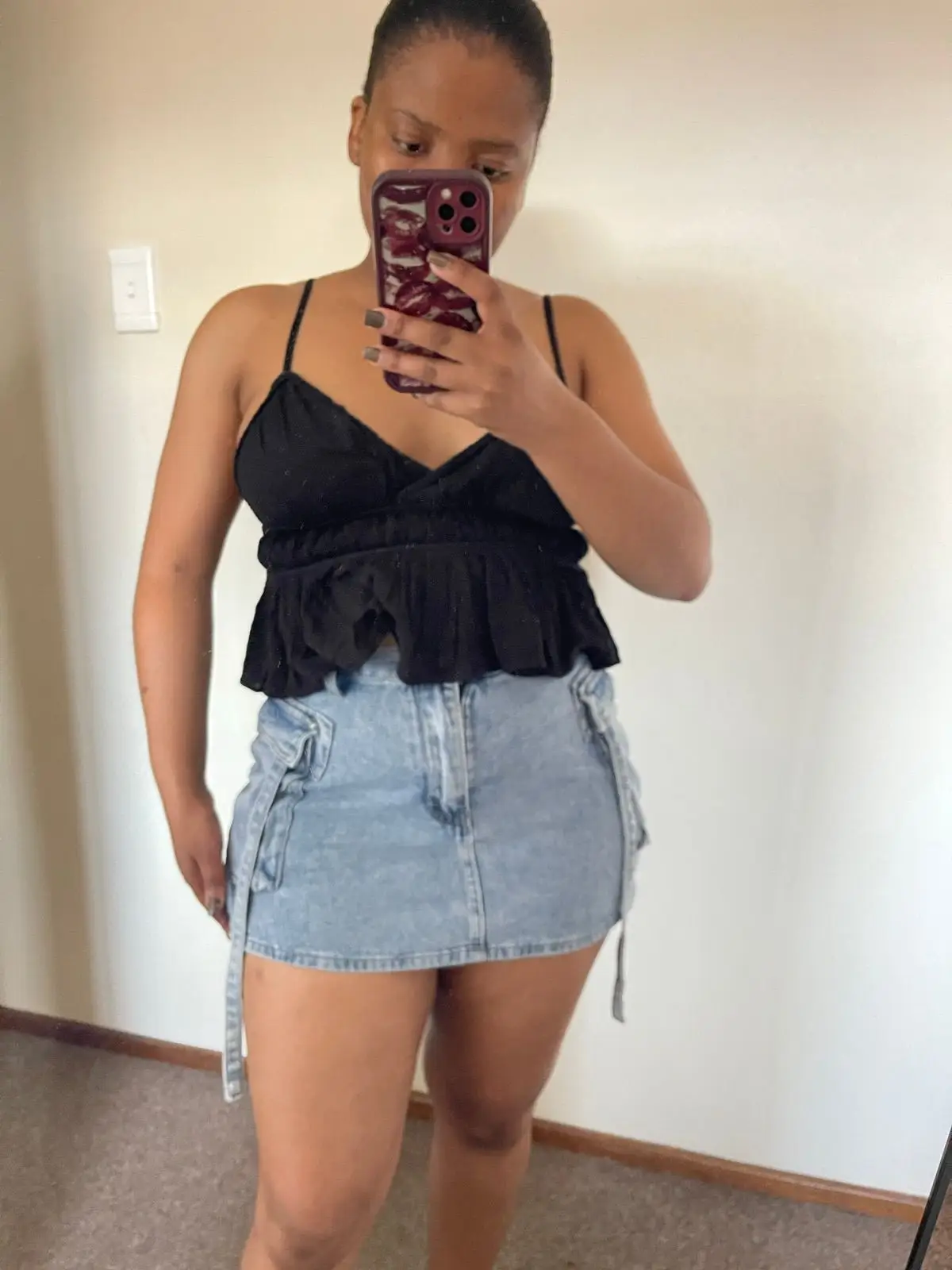 Black Shein Top