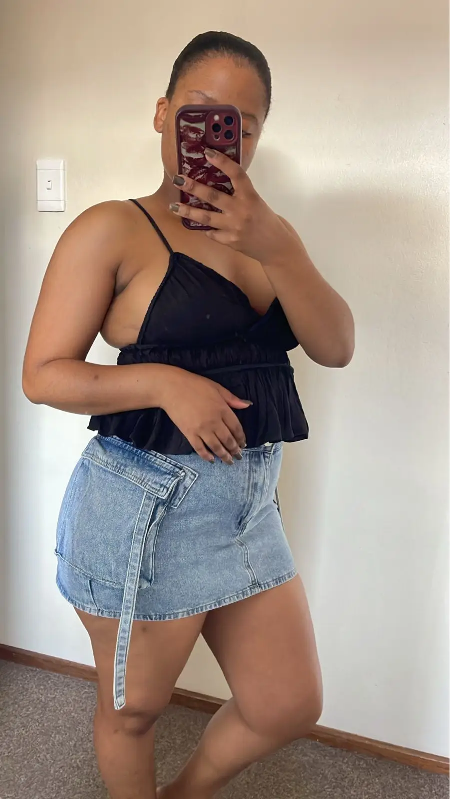 Black Shein Top