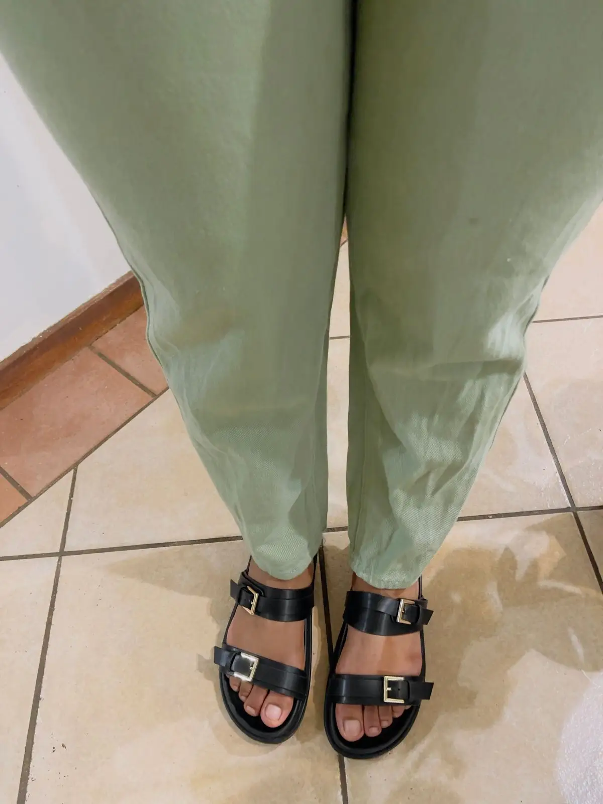 Light Green Pants
