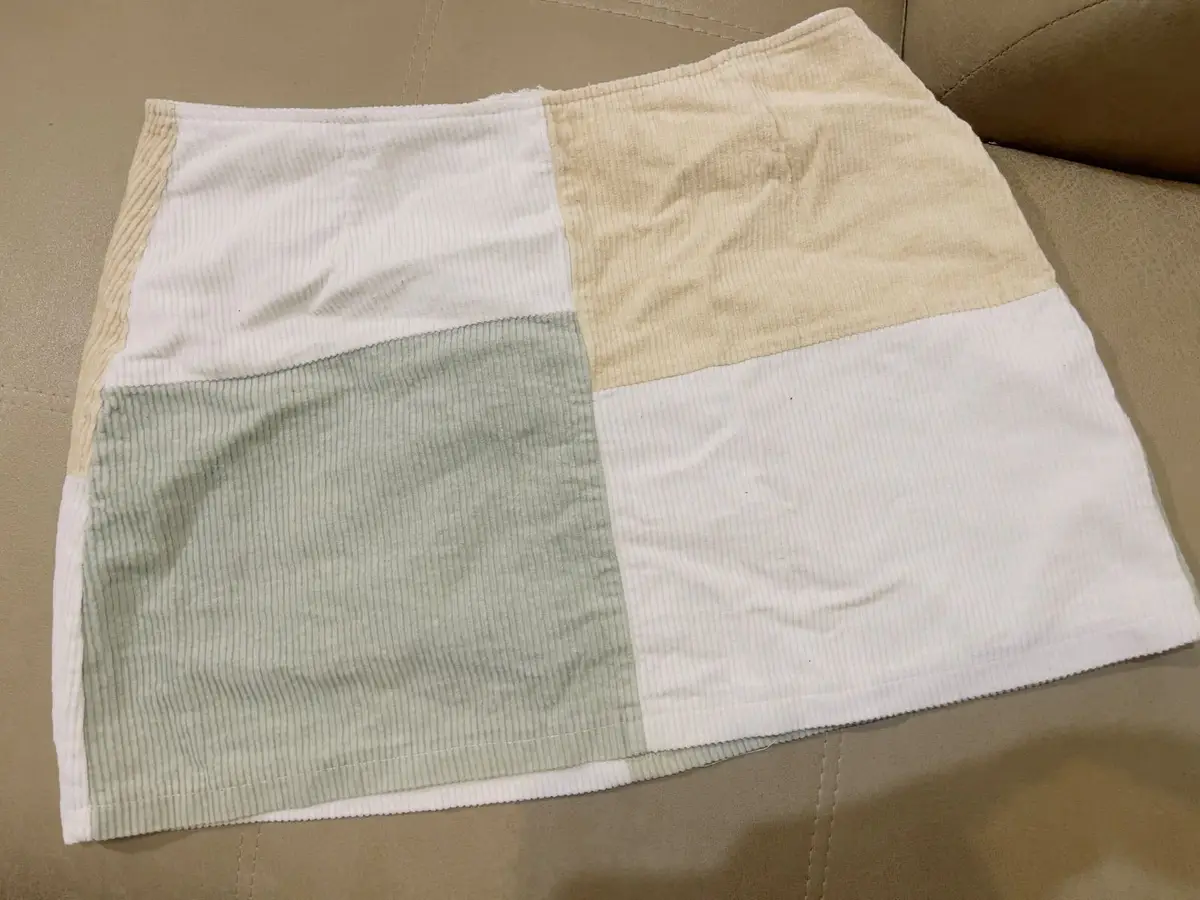 Edgars Patchwork Corduroy Skirt