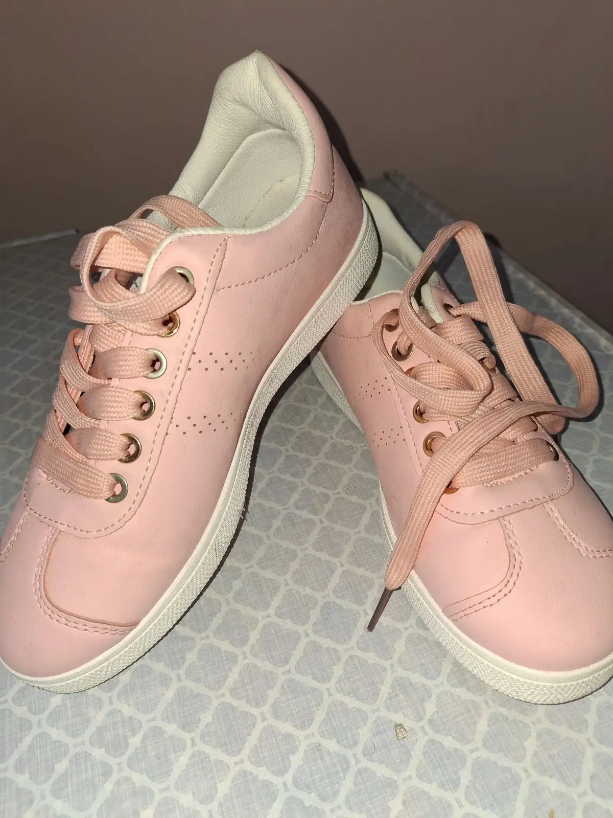 Foschini Pink Low-Top Sneakers