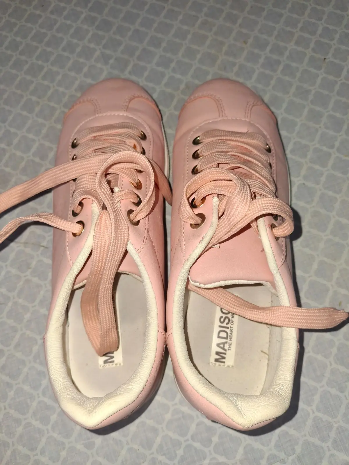 Foschini Pink Low-Top Sneakers