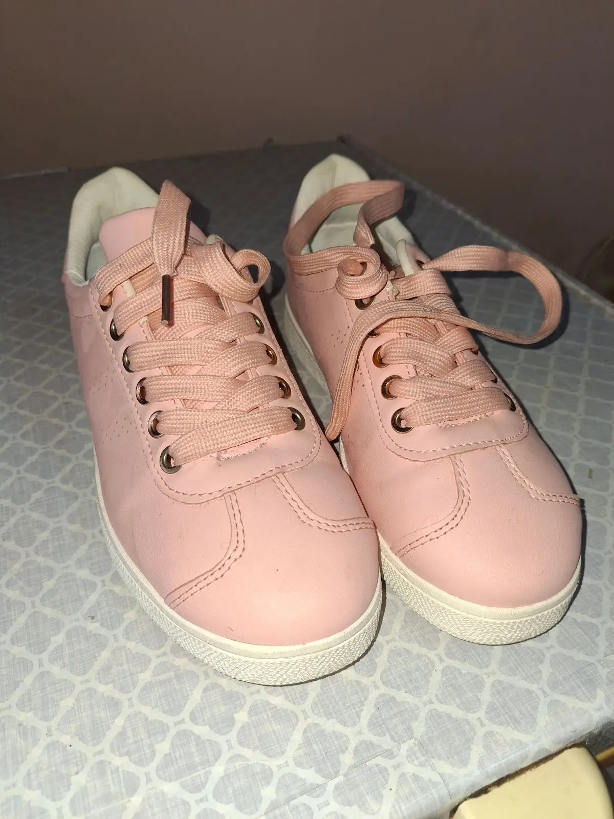 Foschini Pink Low-Top Sneakers