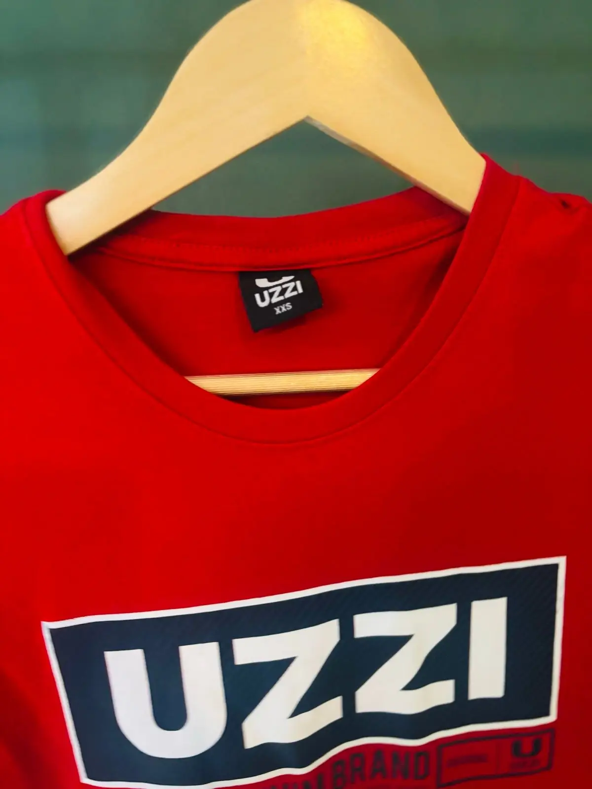 Uzzi Red Graphic T-Shirt