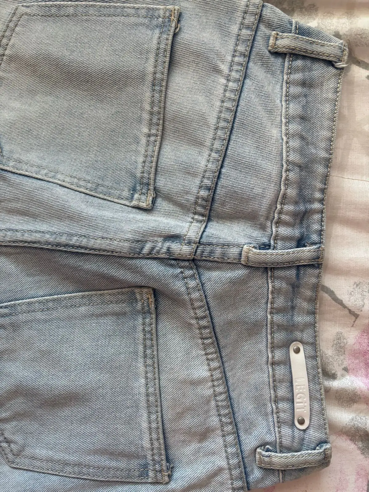 Legit Light Wash Ripped Knee Jeans