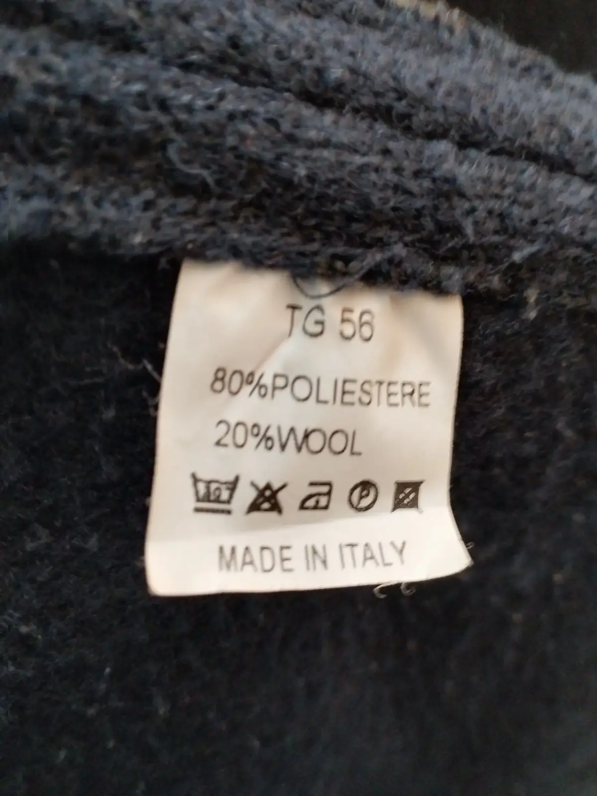 Notting Hill Navy Hooded Wool Blend Coat