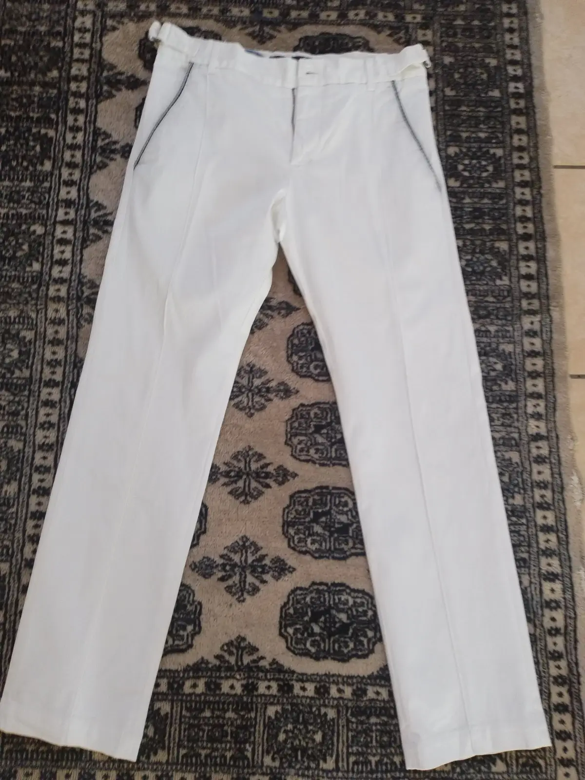 Just Cavalli White Tailored Trousers