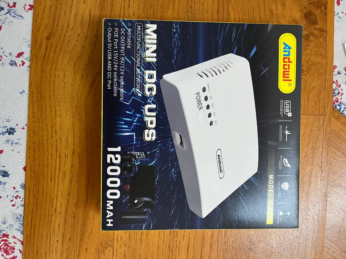 ANDOWL Mini DC UPS