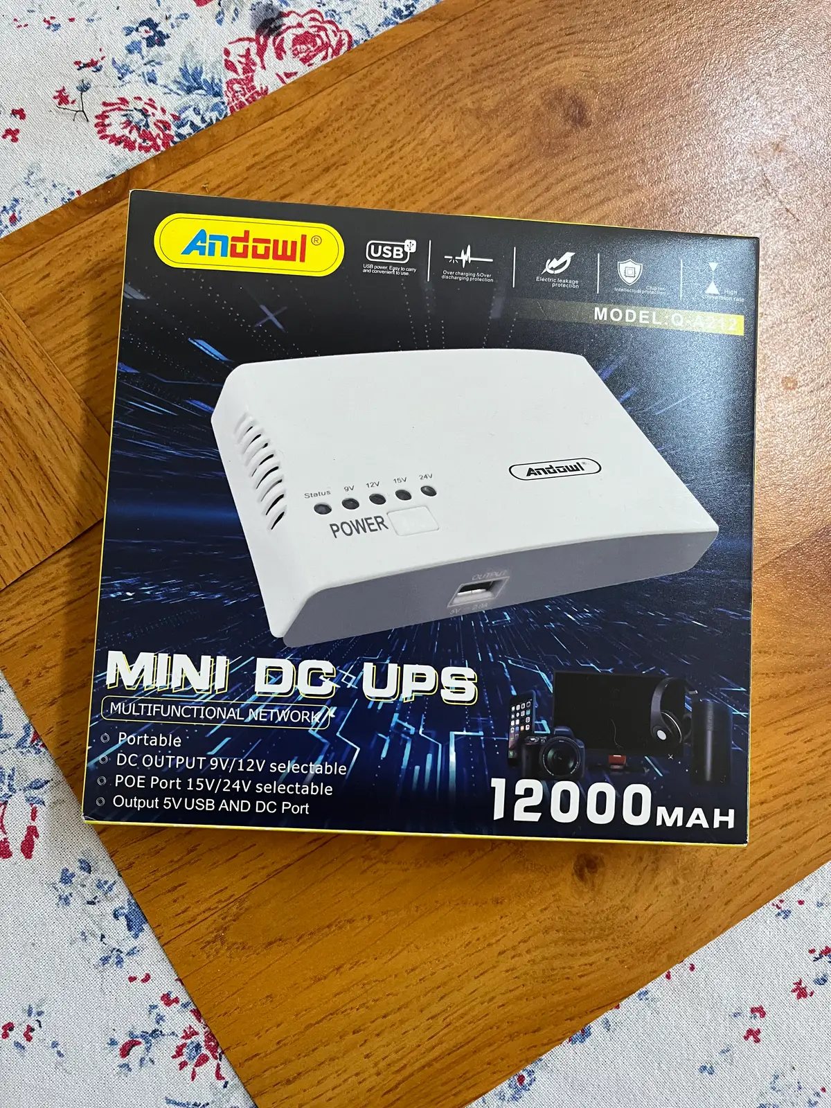 Mini DC UPS