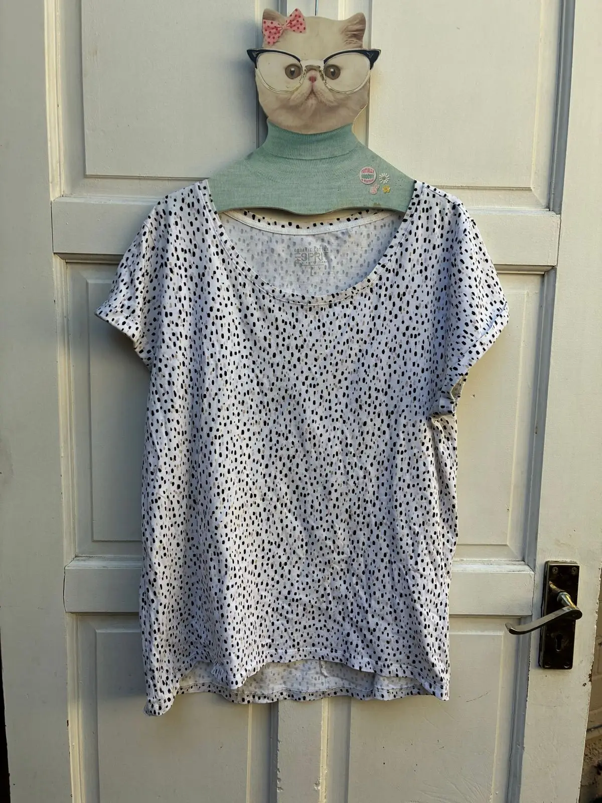Esprit Organic Cotton Speckled T-Shirt