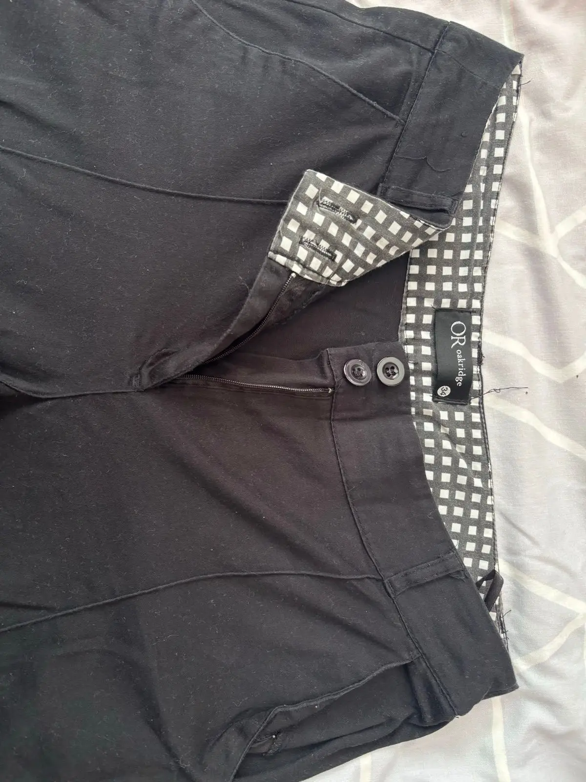 Black Tailored Trousers