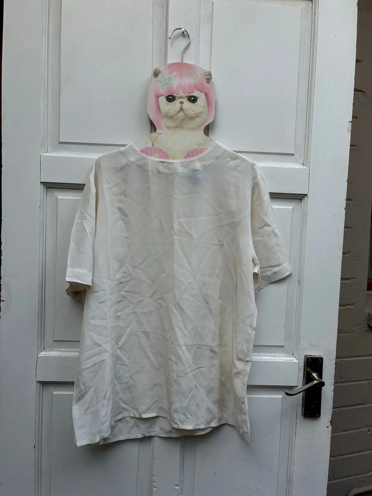 Gant White Short Sleeve Top