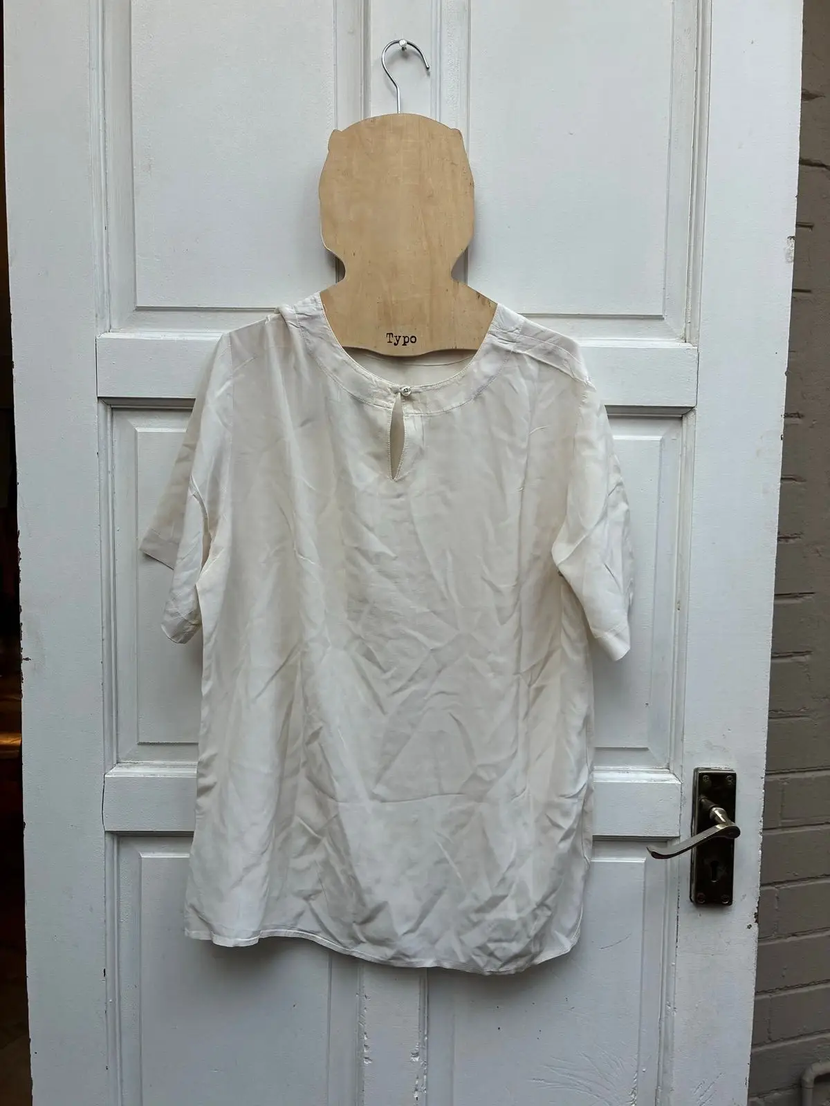 Gant White Short Sleeve Top