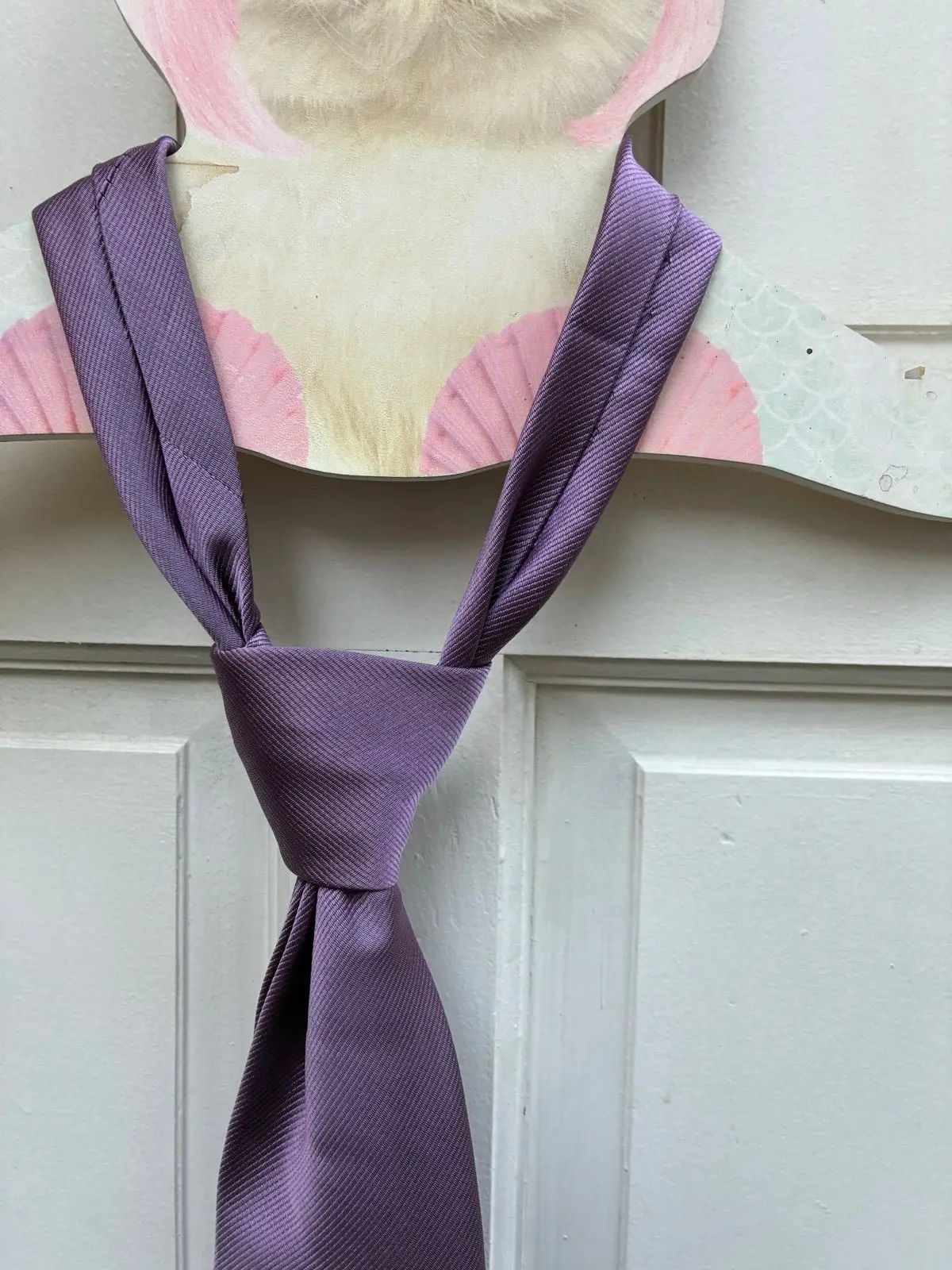 Classic Purple Textured Necktie