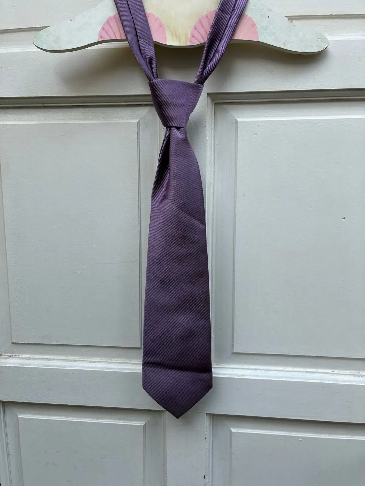 Classic Purple Textured Necktie