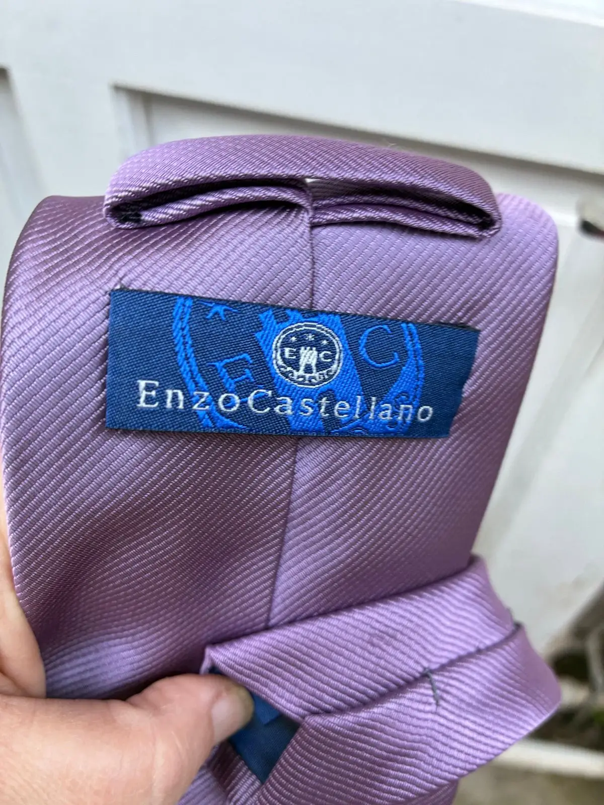 Classic Purple Textured Necktie