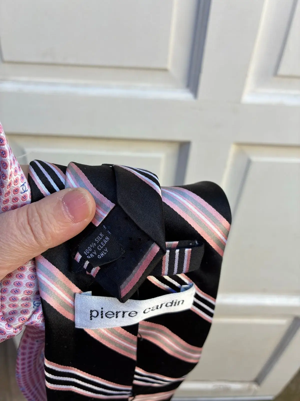 Pierre Cardin Striped Silk Tie