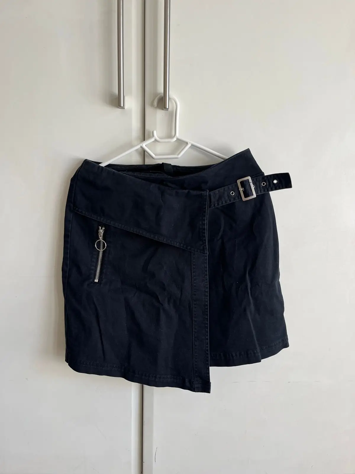 Woolworths Black Wrap Mini Skirt