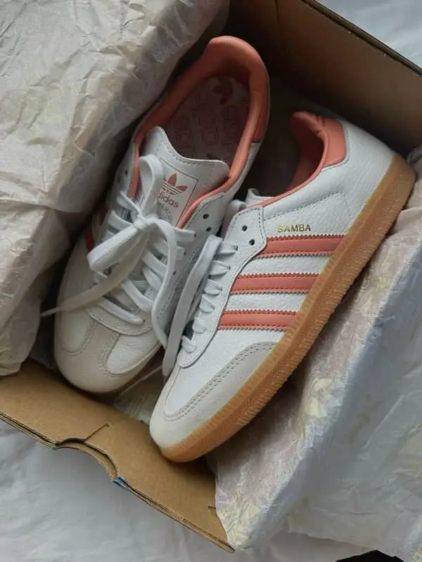 Pink Adidas Sambas