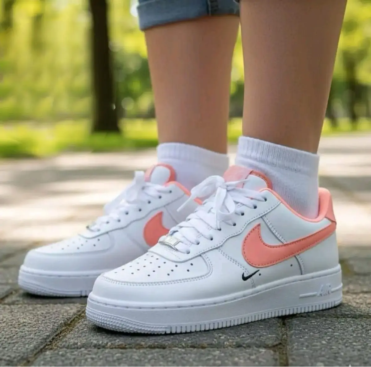 Nike Sneakers Red and White
