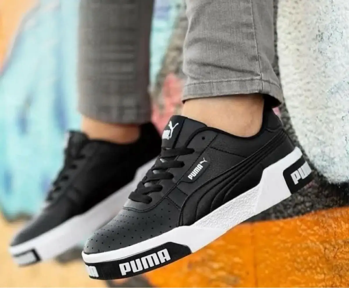 Puma White Sneakers Size 6