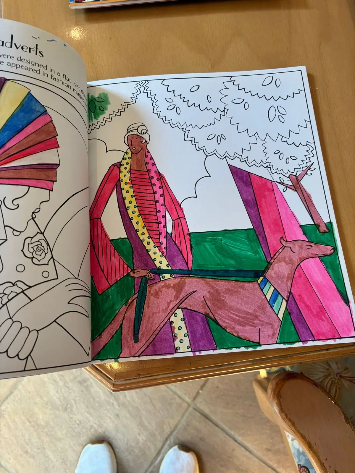 Usborne Art Deco Patterns Coloring Book