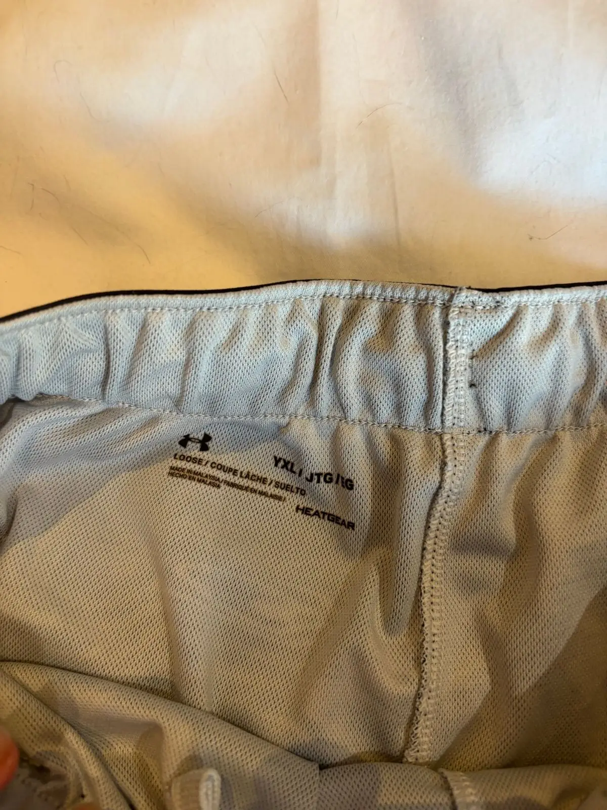 Under Armour Black and White Abstract Pattern Shorts