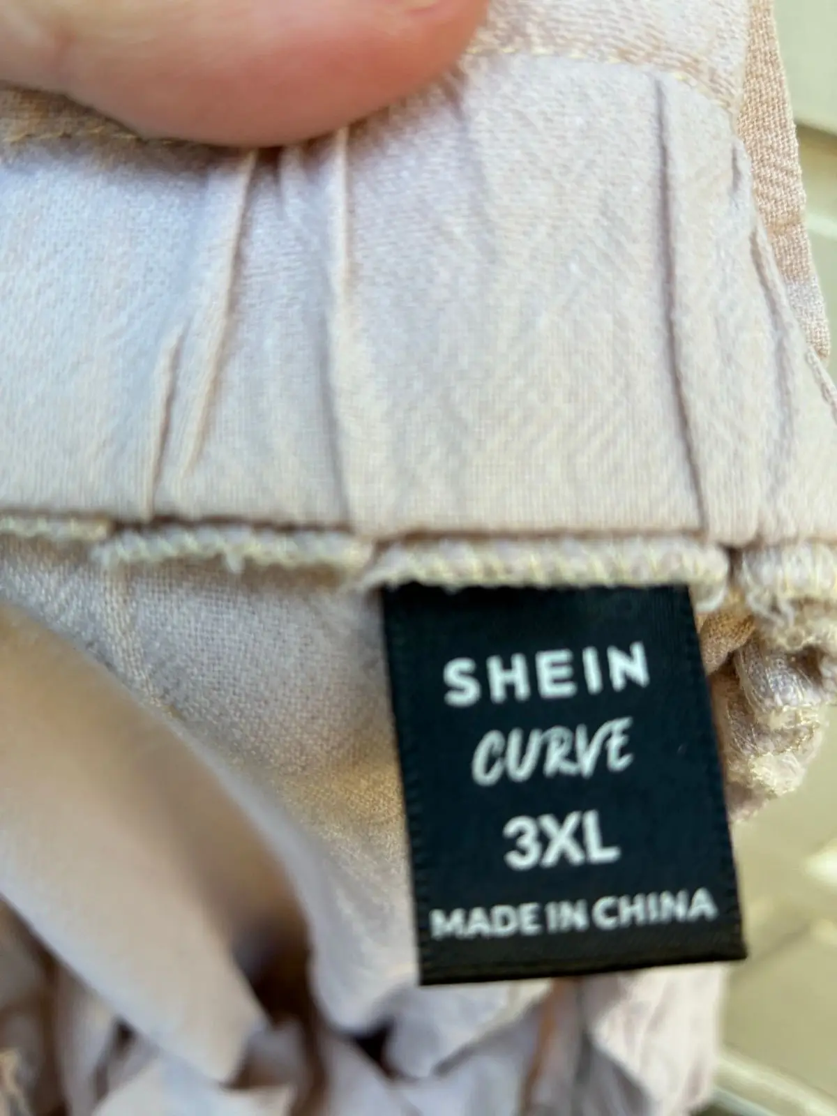 Shein Light Beige Pants