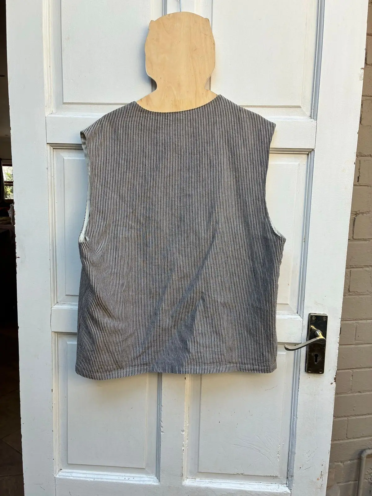 Striped Sleeveless Vest