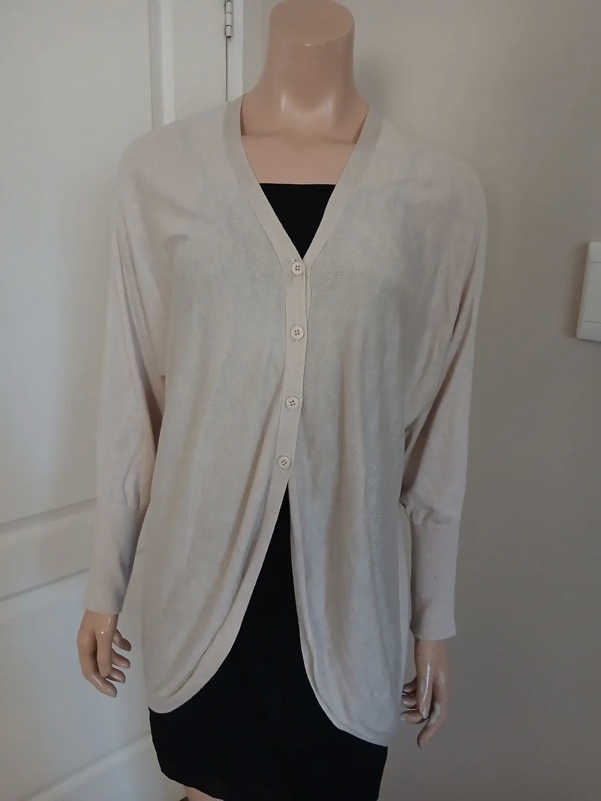 Mango Beige Cardigan