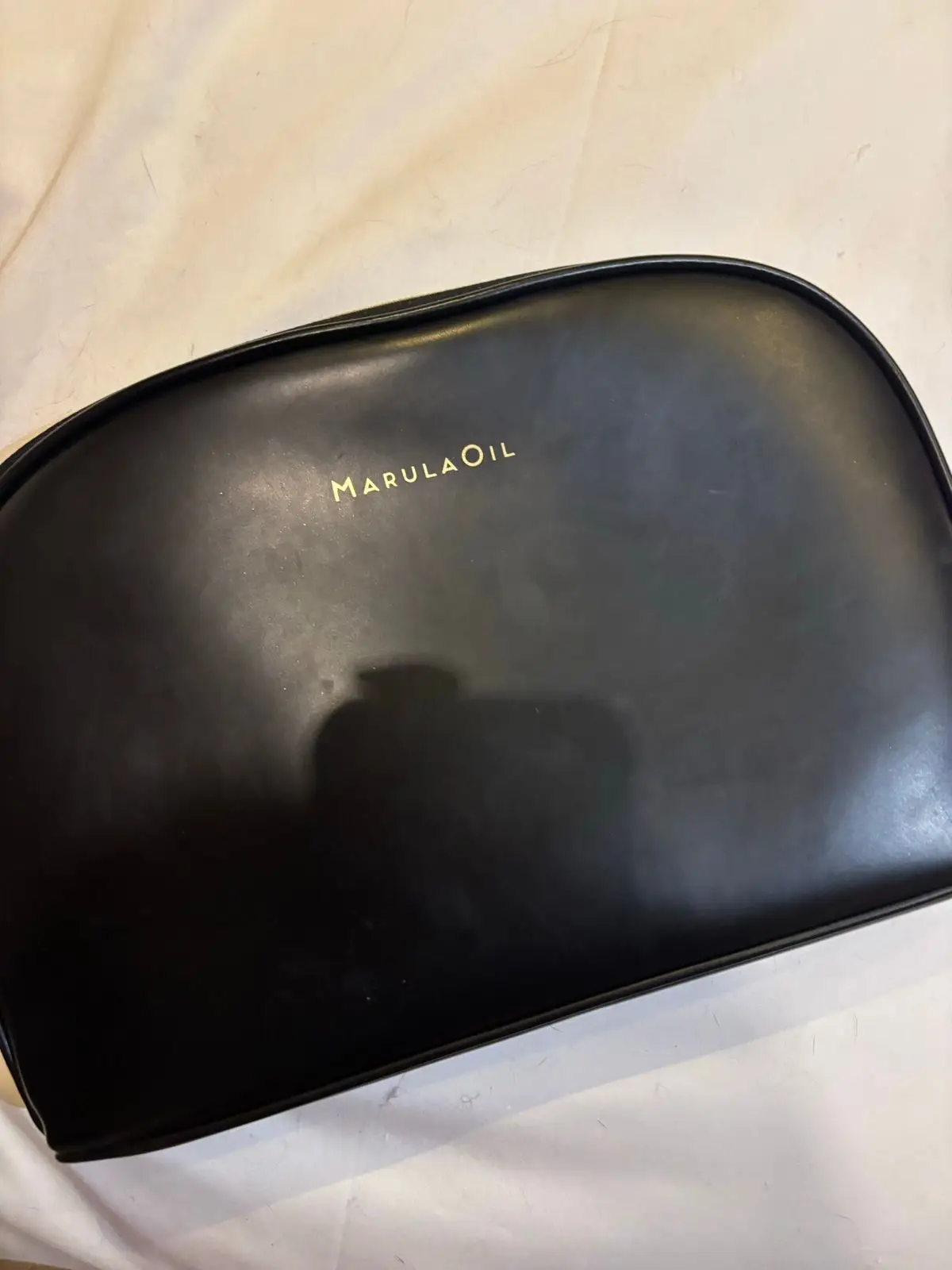MarulaOil Black Cosmetic Bag