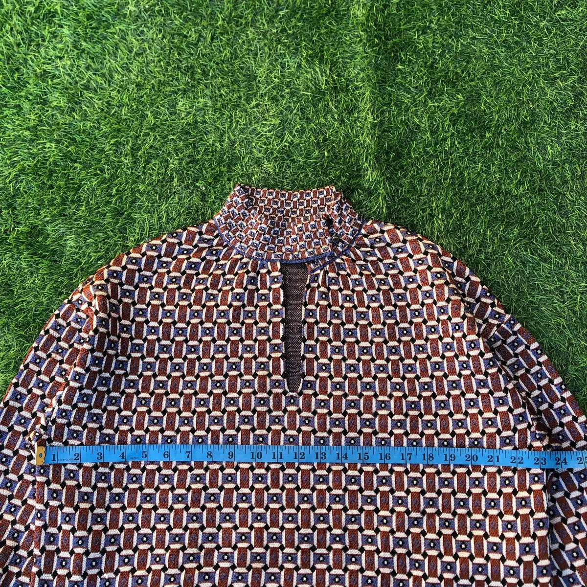 Zara Multicolor Patterned Pullover