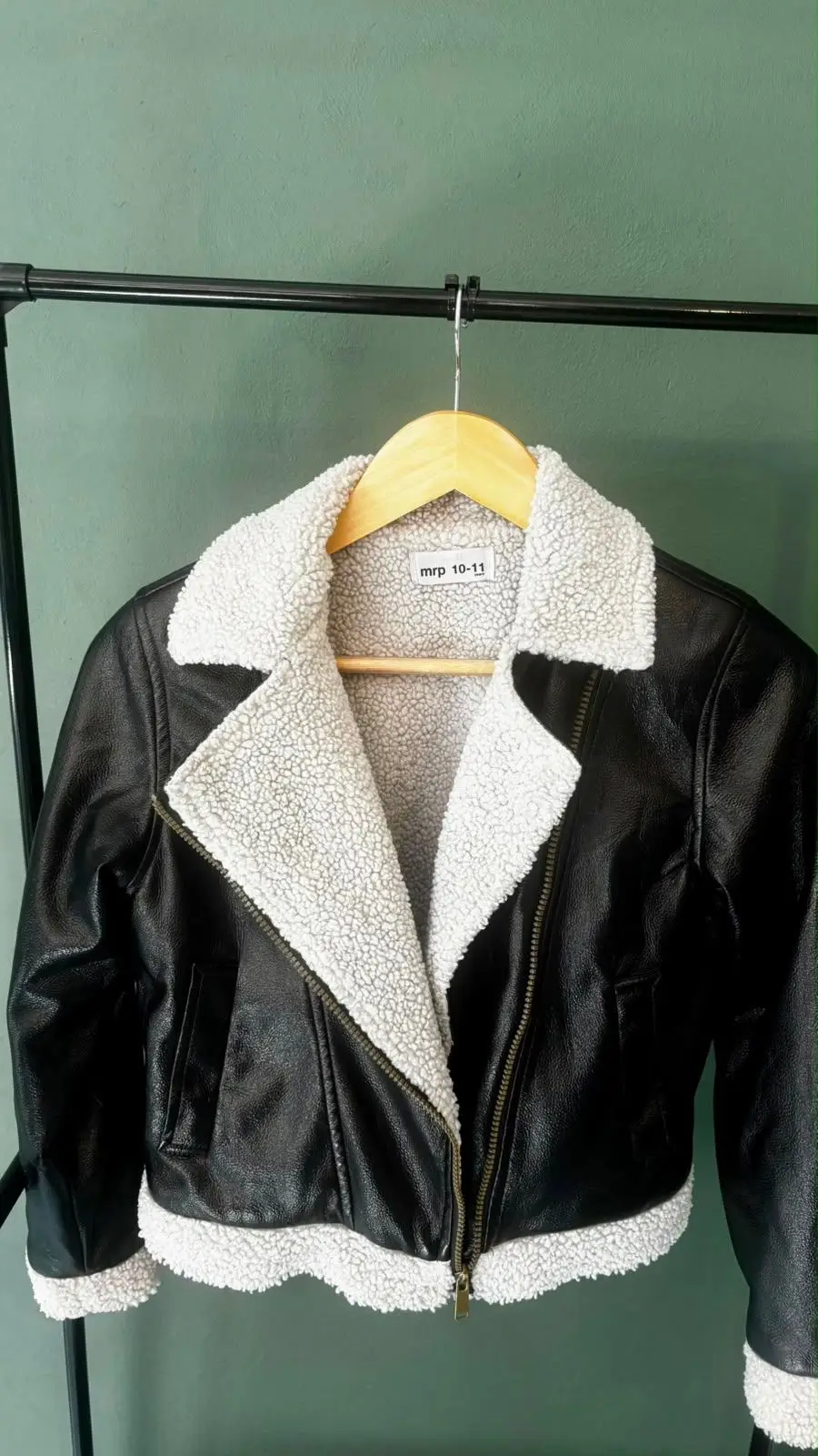 Mr Price Black Faux Leather Jacket