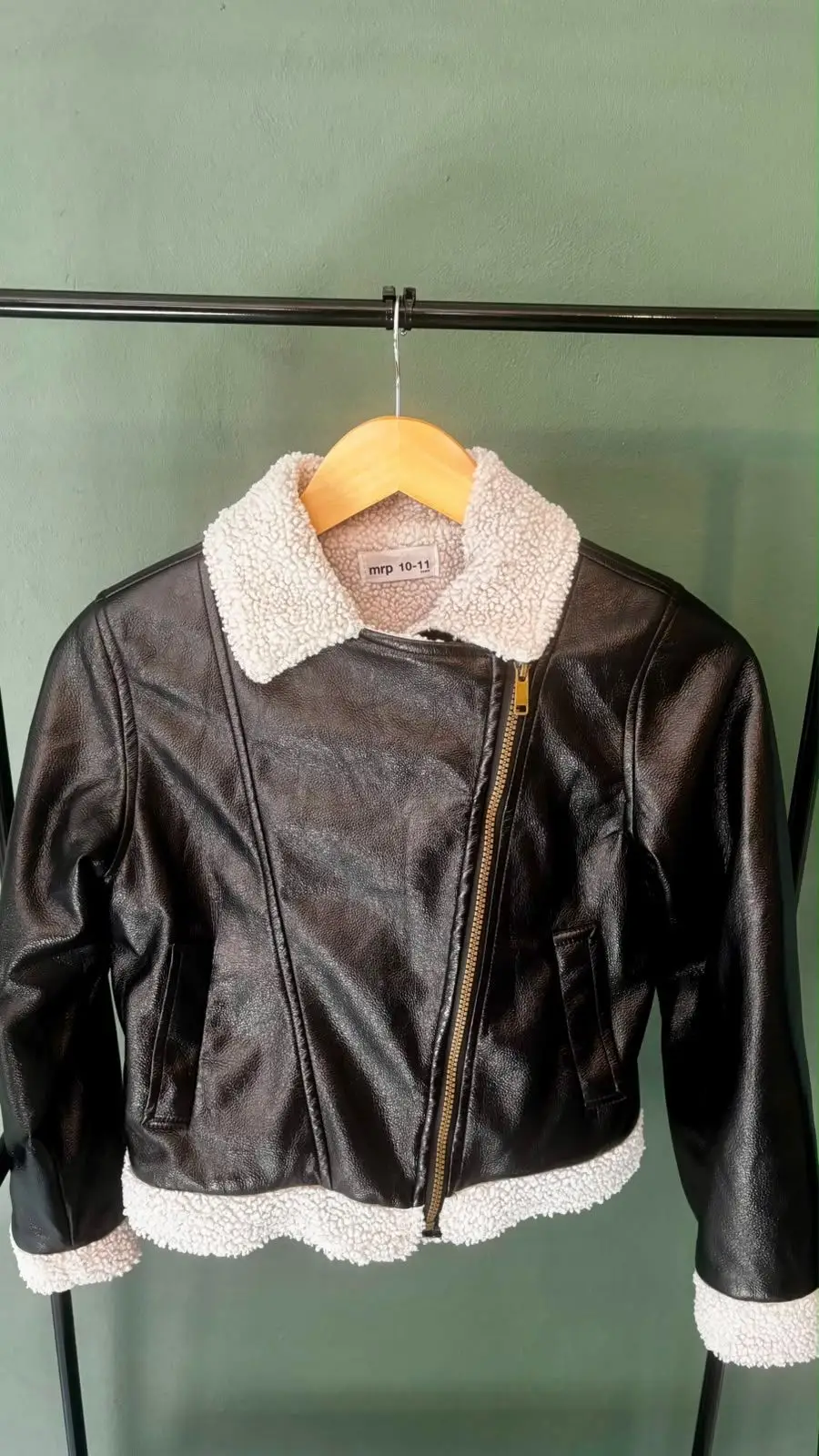 Mr Price Black Faux Leather Jacket