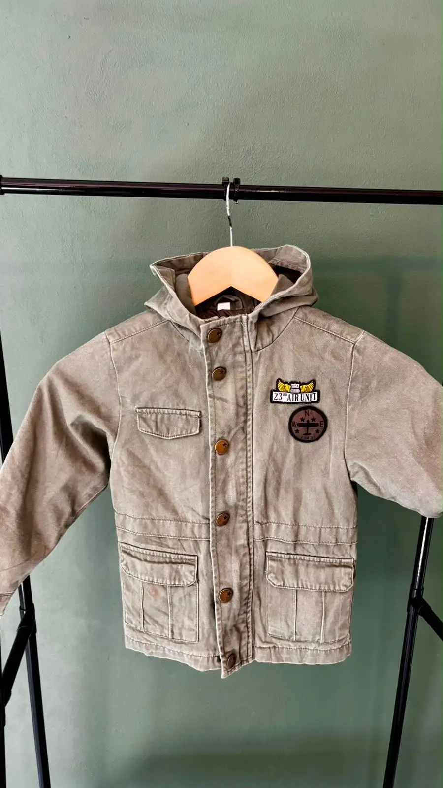 Children's Olive Jacket