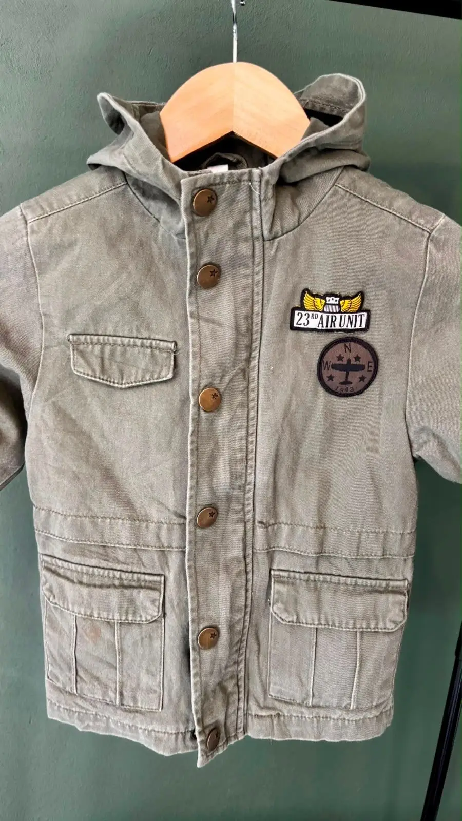 Children's Olive Jacket