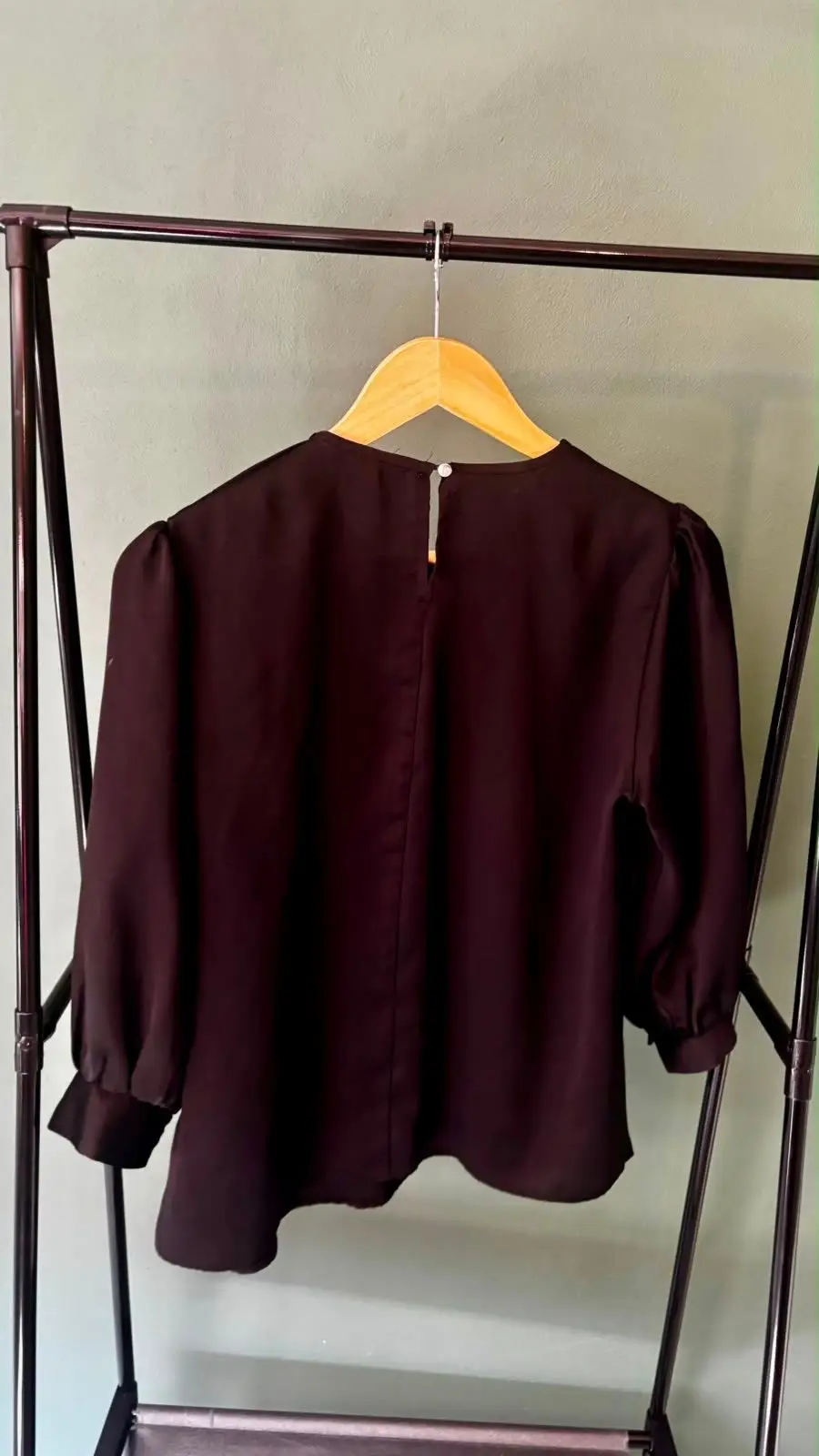 Foschini Black Top with Button Details