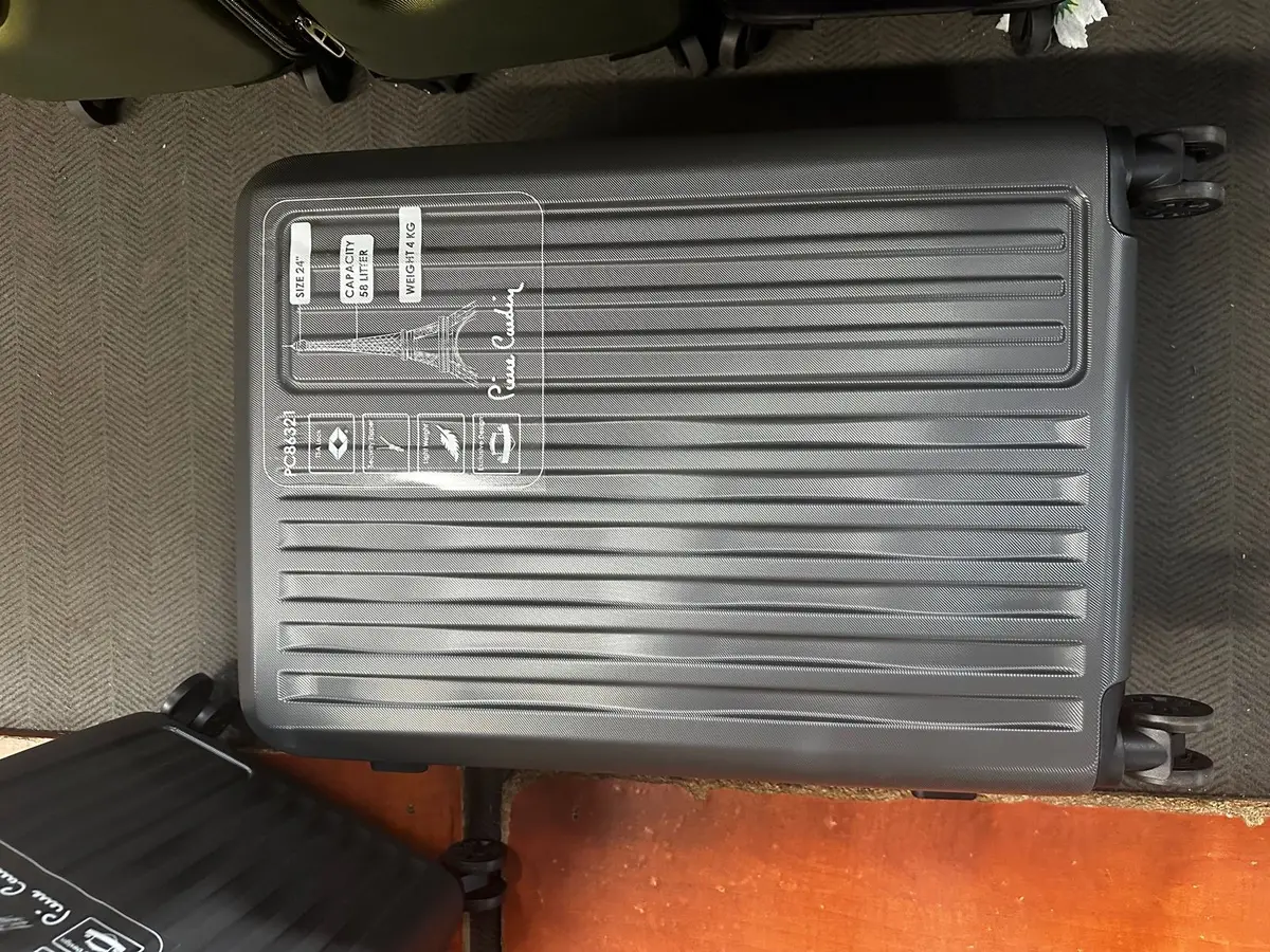 Pierre Cardin 20" Grey Luggage