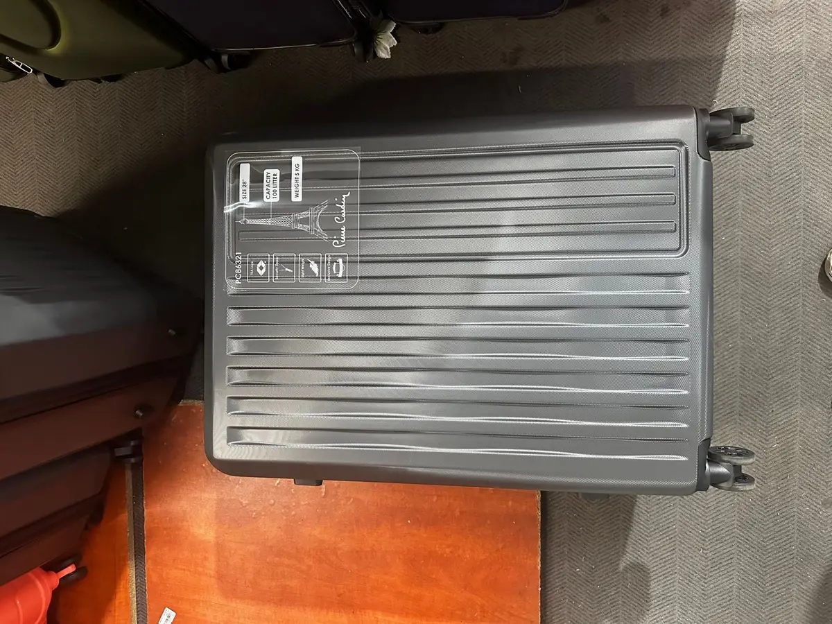 Pierre Cardin 20" Grey Luggage