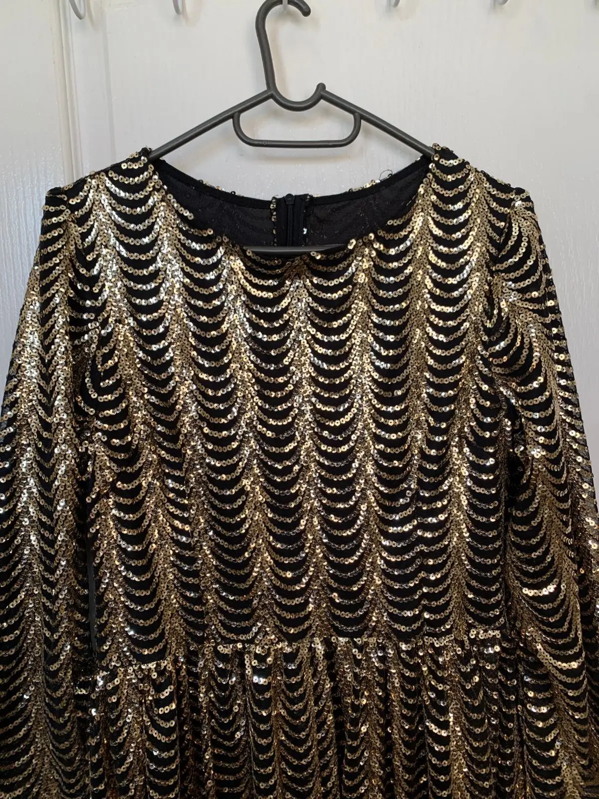 Long Sequined Dress